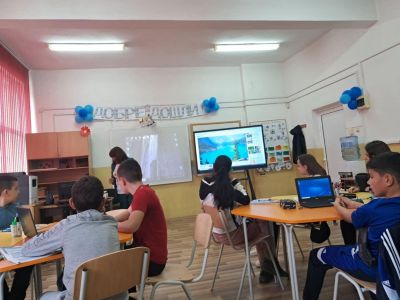 Открит урок по компютърно моделиране и информационни технологии в VІ клас на тема "Дигитализация" в действие 16