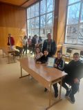 Успех на отбора по безопасност на движението по пътищата на областния кръг - СУ Христо Ботев - Баните